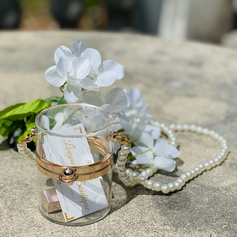 Acrylic clear mini bag
